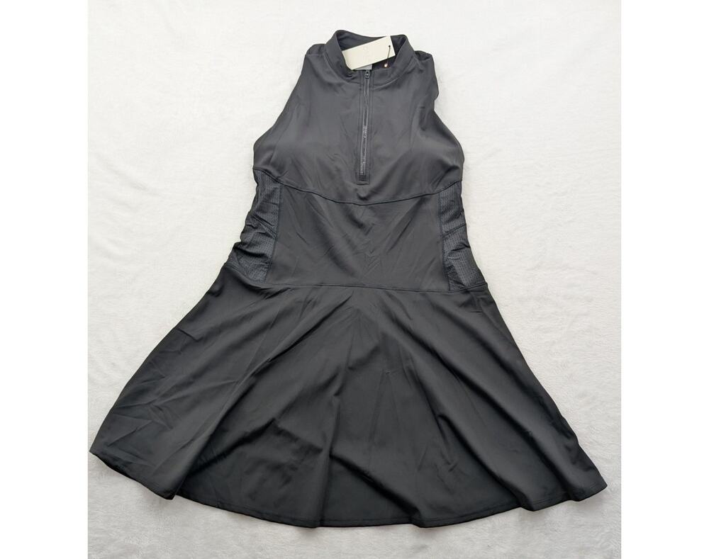 Calia Women's Size XXL Tennis/Pickleball Powermove Court Dress in Pure Black NWT